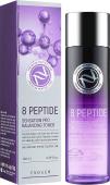 ENOUGH 8 PEPTIDE SENSATION PRO Антивозрастной пептидный тонер, 130мл