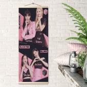 HRP0058 Картина по номерам 35Х88 ПАННО BLACKPINK (19 цветов )1/20