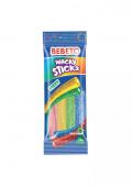 Жевательный мармелад Bebeto Wacky sticks тутти фрутти и ванили 75 гр 12