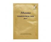 JMsolution Donation Facial Mask Save Укрепляющая тканевая маска с пептидами