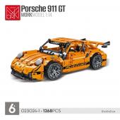 Конструктор MORK Porsche 911 GT 1:14 (открываются двери) 1268 дет. (023024-1)