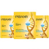 PIBAMY PBM10 Тканевая маска для лица с коллагеном и экстрактом ласточкиного гнезда, 35г