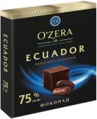 Шоколад O`Zera Ecuador 75 %