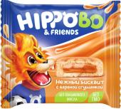 Бисквитное пирожное HIPPO BO & friends с вареной сгущенкой