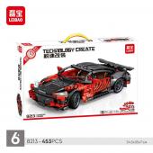 Конструктор LEIBAO Chevrolet Corvette 1:24 (инерционная открываются двери) 453 дет. (8213)