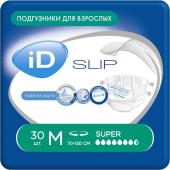 Подгузники для взрослых iD Slip, размер M, 30 шт.