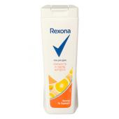 Гель для душа Rexona Заряд цитруса, п/б, 200мл