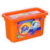 Капсулы для стирки TIDE Все в 1 для цветного белья, 10 штук