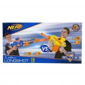 Набор бластеров с мягкими пулями NERF Elite Longshot 2шт в уп. [цена за уп.] (011-012)