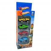 Набор машинок Hot Wheels Cyclone 7см 4шт в уп. [цена за уп.] (778-40A)