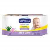 Влажные салфетки Septona Aloe Vera 80 шт