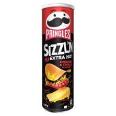 Чипсы Pringles Sizzl'n Extra hot Cheese & Chilli (со вкусом сыра и перца чили) 180 гр