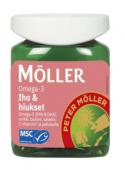 Универсальный препарат с омега-3 для мозга, сердца, кожи и волос Moller Omega-3 Iho & Hiukset 60 кап