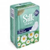 Прокладки женские OLA! SILK Sense ULTRA NIGHT Ромашка  7шт