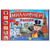 Игра настольная "Миллионер.Россия" в кор. ТМ "Умные игры"