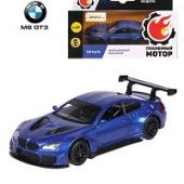 Машина металлическая, инерционная, 1:44 BMW M6 GT3