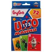 Уномания Буба. Коробка с европодвесом (картон). Карточки 72 шт. 85х62мм. Умные игры