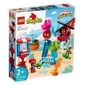 Конструктор LEGO DUPLO Человек-паук и его друзья: приключения на ярмарке