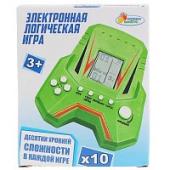 Электронная логическая игра коробка.12*9*3 см. ИГРАЕМ ВМЕСТЕ