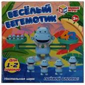 Настольная игра веселый бегемотик, кор.19,8*19,8*4,5 см Умные игры