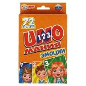 Эмоции. Уномания. Коробка с европодвесом. карточки 72  шт. 85х62 мм. Умные игры