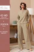 Пижама женская футболка, брюки Mia Cara AW22WJ351 Filissi