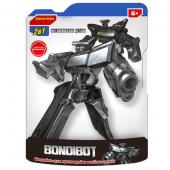 Трансформер 2в1 BONDIBOT Bondibon, мет. детали, CRD pvc 18,5x13,5x3,7см, робот-пистолет Беретта М92,