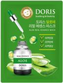 JIGOTT DORIS ALOE Тканевая маска для лица с экстрактом алоэ, 25мл,