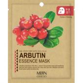 MIJIN COSMETICS ESSENCE ARBUTIN Тканевая маска для лица с арбутином, 25г ,