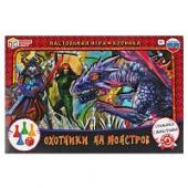 Охотники на монстров. Настольная игра-ходилка. 217х330х27. Умные игры