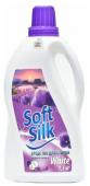 SOFT SILK Средство для стирки белого белья White 1.5л