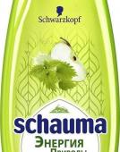 Шампунь для волос SCHAUMA Энергия Природы Свежая Крапива и Зеленое яблоко 400 мл