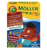 Жевательные таблетки Moller Omega-3 (Кола) 45 шт