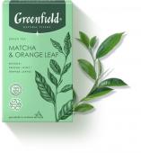 Чай Greenfield Natural Tisane MATCHA & ORANGE LEAF 20 пак.