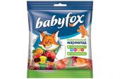 Жевательный мармелад babyfox бегемоты 70г/50