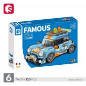 Конструктор SEMBO Famous Car: The Little Bear (открываются двери) 320 дет. (714011)