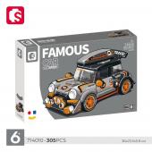 Конструктор SEMBO Famous Car: The Time Travel (открываются двери) 305 дет. (714010)