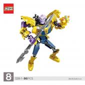 Сборная фигурка конструктор KSZ Heroes Assemble: Танос 85 дет. (328-1)