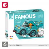 Конструктор SEMBO Famous Car: Mini Sports Car 199 дет. (714505A)