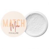 FOCALLURE Пудра для лица рассыпчатая Baking & Setting Loose Powder тон 01, 15 г