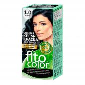 Краска для волос Fito Color Без аммиака и запаха тон 1.0, черная