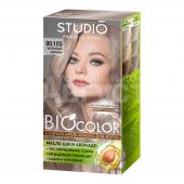 Крем-краска для волос Studio Professional BioColor тон 90.105, Пепельный блондин, 115 мл