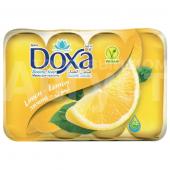 Мыло туалетное DOXA ECOPACK Лимон, 60г, 4 шт