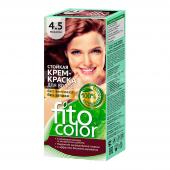 Краска для волос Fito Color Без аммиака и запаха тон 4.5, махагон