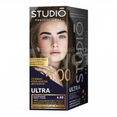 Крем-краска для волос Studio Professional Ultra стойкая для седых волос тон 6.00, натуральный темно-русый