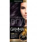 Краска для волос Gamma Perfect Color тон 4.6, спелый баклажан