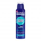 Дезодорант мужской Deonica Deonica For Men, Vegan Formula, Power Fresh Сила Свежести, спрей, 150 мл