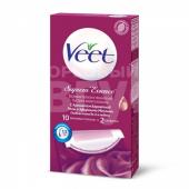 Восковые полоски Veet Easy Gel для нормальной кожи, 12 шт