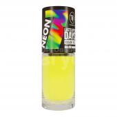 Лак для ногтей Triumf Color Gel Neon, бананово-желтый неоновый, тон 311, 8 мл