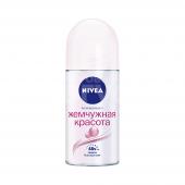 Дезодорант-антиперспирант женский Nivea Жемчужная красота, ролик, 50 мл